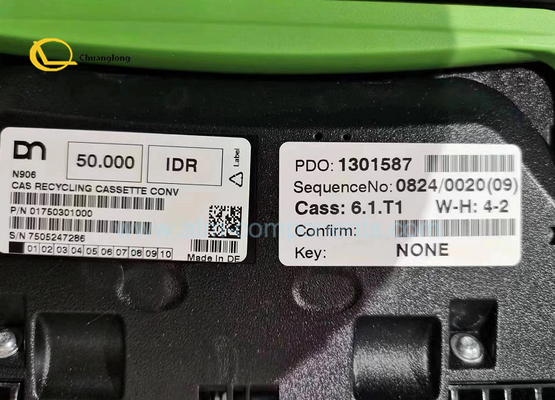 1750306001 01750306001 Części bankomatu Diebold DN200V Kaseta do recyklingu CAS CONV DN200 UG CASS KMAT 1750301000 01750301000