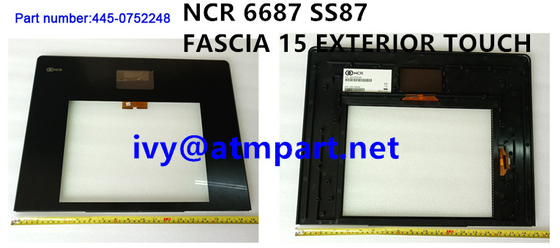 445-0752248 Części bankomatu NCR SS87 15-calowa konsola 15 Zewnętrzny zespół dotykowy BRM Recycler 4450752248