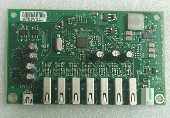 Dobra cena 445-0761948 GBRU NCR ATM Części Uniwersalne USB Hub PCB Top Assembly w Internecie