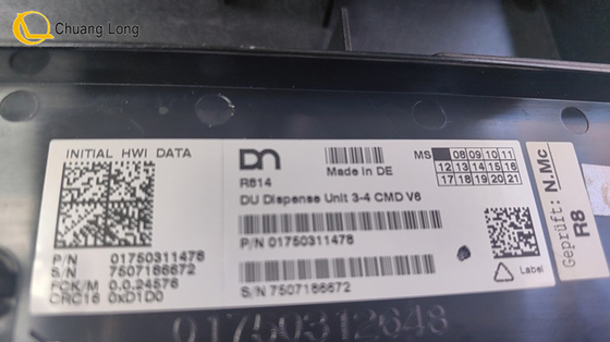 Części maszyny bankomatu Diebold Nixdorf DU Dispenser Unit 3-4 CMD V6 01750312648 1750312648