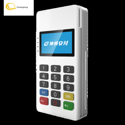 ANFU AF60S Minipos MPOS Swipe Pos Purchase Terminal EMV PCI Bezkontaktowy z 4 światłami sygnałowymi