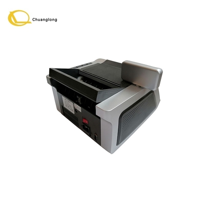 JUNUO C05 Liczarka do pieniędzy z detektorem, czarna z wyświetlaczem LED, maszyna do liczenia banknotów do kas bankowych