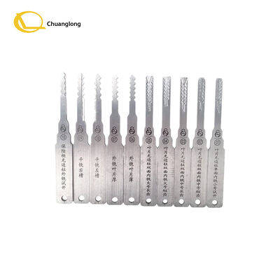 Grandmaster 10-częściowy zestaw narzędzia do wybierania zamków do sejfów klasy C. Zamki samochodowe / motocyklowe i zamki drogowe