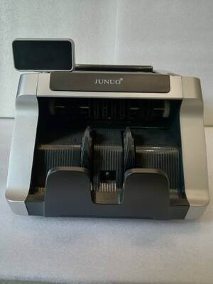 JUNUO C05 bankomat Detektor pieniędzy Czarny z wyświetlaczem LED