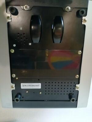 JUNUO C05 bankomat Detektor pieniędzy Czarny z wyświetlaczem LED