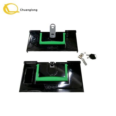 NCR S2 Reject Cassette Cover 445-0756691-04 445-0763022 Kaseta plastikowa z zamkiem i rękojeścią ATM CRM Kiosk Selfserv Machine Part