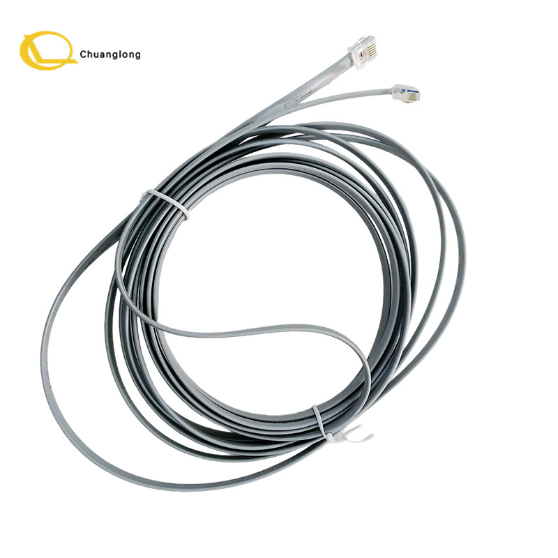 Części maszyny NCR ATM Kabel 12-stopowy 4M RJ11 do RJ11 Kabel zamka 0090023178
