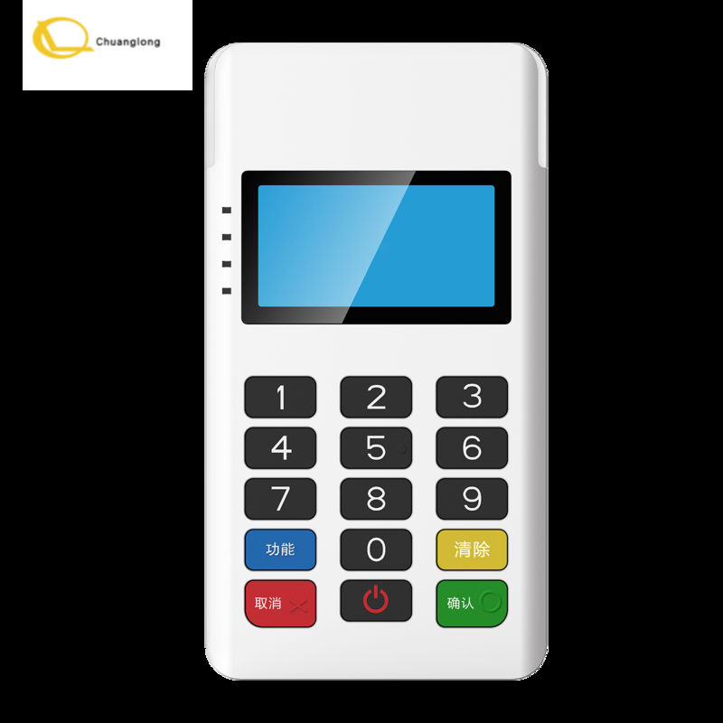 ANFU AF60S Minipos MPOS Swipe Pos Purchase Terminal EMV PCI Bezkontaktowy z 4 światłami sygnałowymi