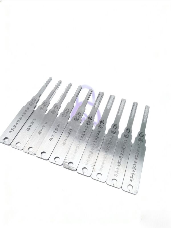 10-częściowy zestaw Grandmaster dla sejfów klasy C, samochodów i zamków drogowych