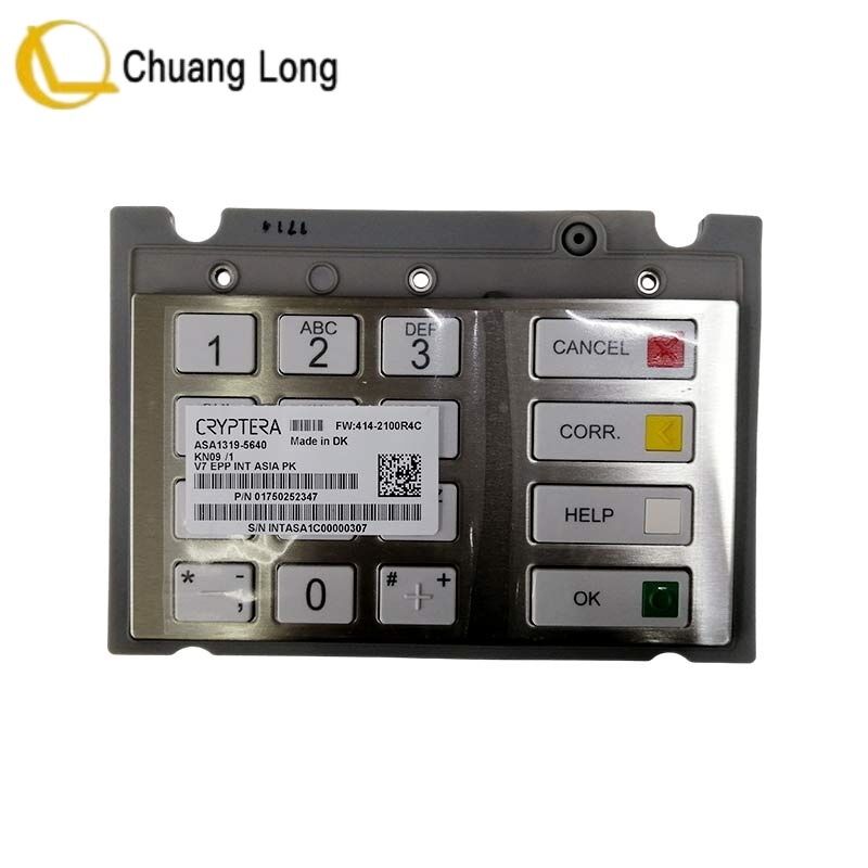 Diebold Nixdorf DN ATM Part EPP V7 INT Asia PK Version Klawiatura V7 Klawiatura 01750252347 1750252347