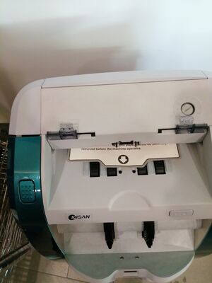 Dobra cena Maszyna do sortowania banknotów Kisan Detektor pieniądza Błękit z LED Smart K3 S16E01-3659 w Internecie